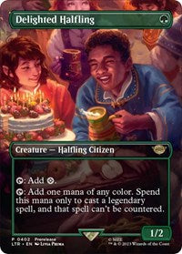 Delighted Halfling (Borderless) LP Foil