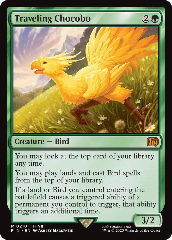Traveling Chocobo - FINAL FANTASY (FIN)