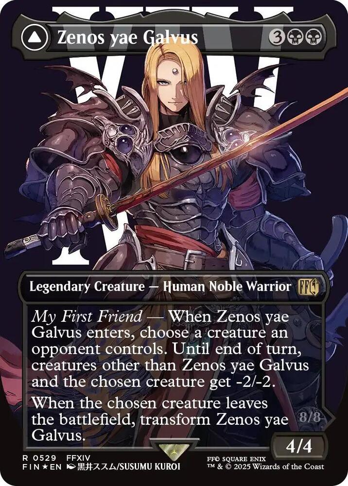 Zenos yae Galvus (Borderless) (Surge Foil) - FINAL FANTASY (FIN)
