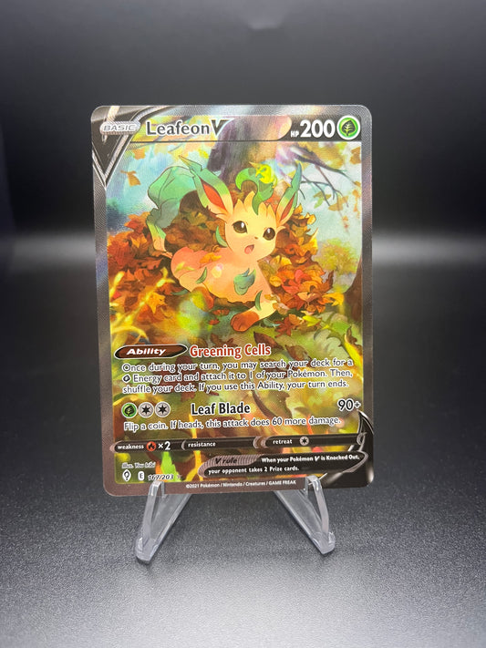 Leafeon V (Alternate Full Art) - SWSH07: Evolving Skies (SWSH07)