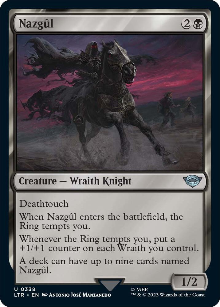 Universes Beyond: The Lord of the Rings: Tales of Middle-earth Nazgul (0338)-0