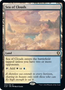 Sea of Clouds - Commander Legends: Battle for Baldur's Gate (CLB)