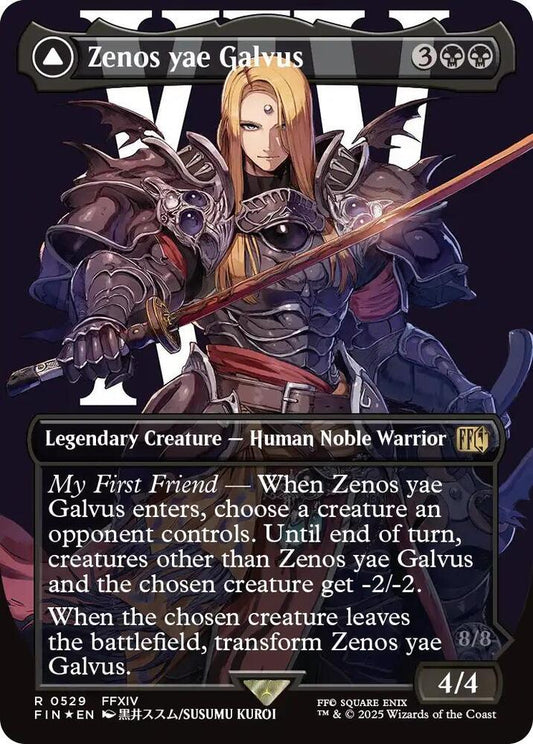 Zenos yae Galvus (Borderless) (Surge Foil) - FINAL FANTASY (FIN)